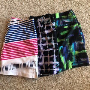 Bundle of Three Ladies Golf Skorts Size 4
